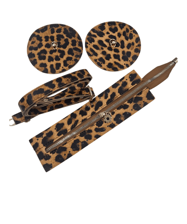 SİLİNDİR DAVUL ÇANTA KİTİ LEOPAR