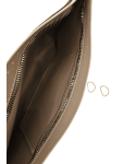 SUNİ DERİ FERMUARLI ASTAR ( 30 CM 18 CM ) BEJ