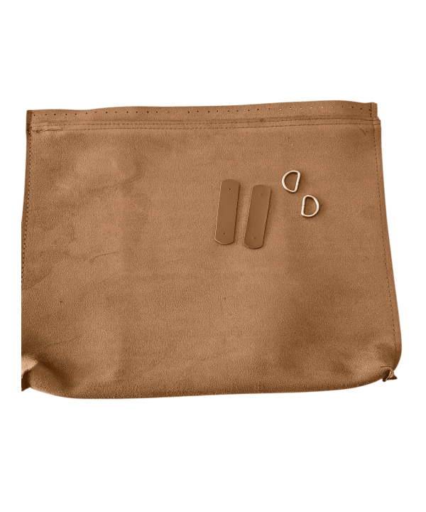 SUNİ DERİ FERMUARLI ASTAR ( 42 CM 30 CM ) TABA