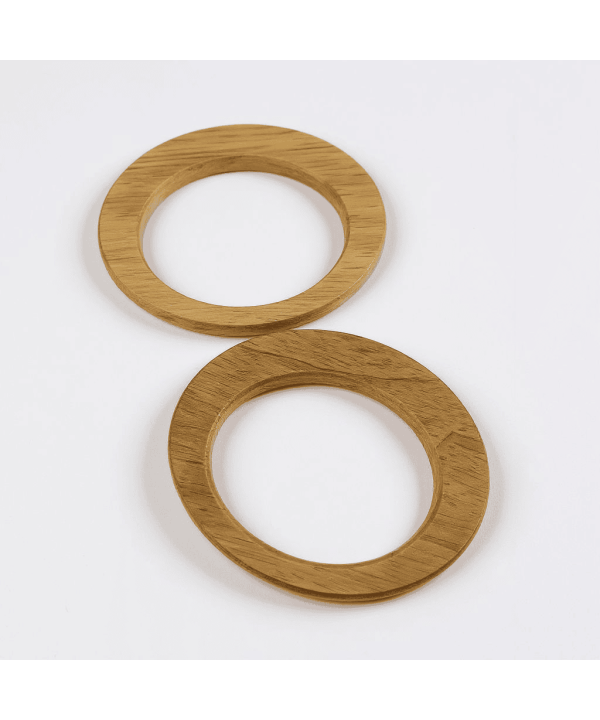 OVAL MODEL AHŞAP SAP NATUREL