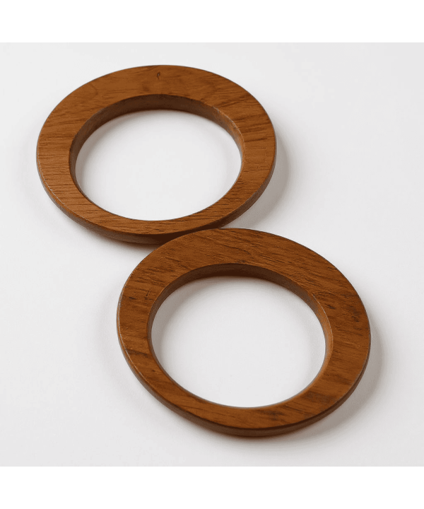 OVAL MODEL AHŞAP SAP CEVİZ
