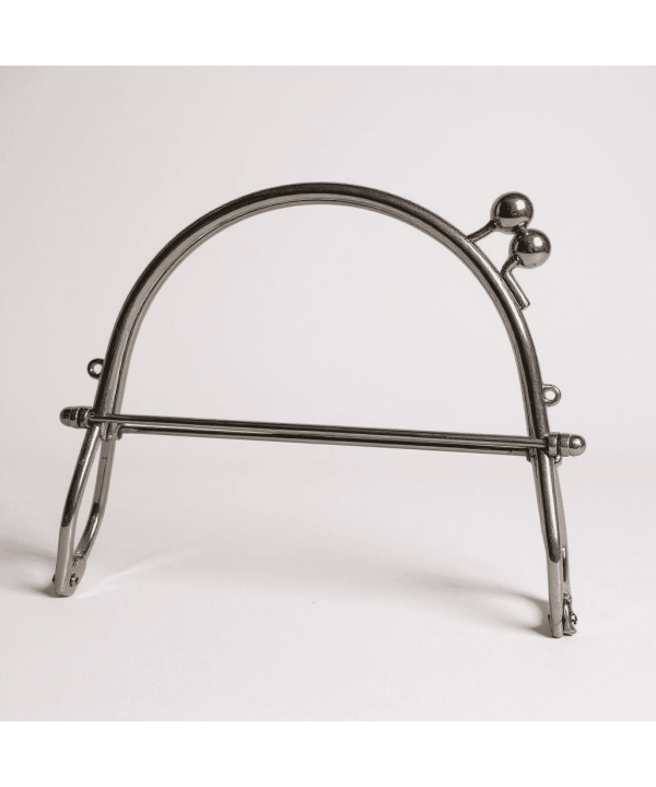 METAL ÇANTA KLİPSİ (ÖPÜCÜK KLİPS) 17 CM NİKEL