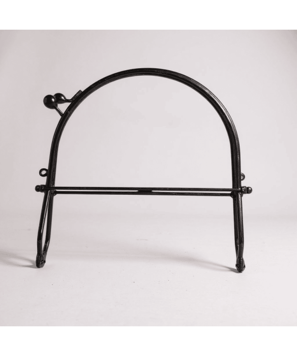 METAL ÇANTA KLİPSİ (ÖPÜCÜK KLİPS) 20 CM SİYAH