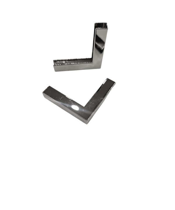 KÖŞE APARATI 2 Lİ (4 CM ) GÜMÜŞ