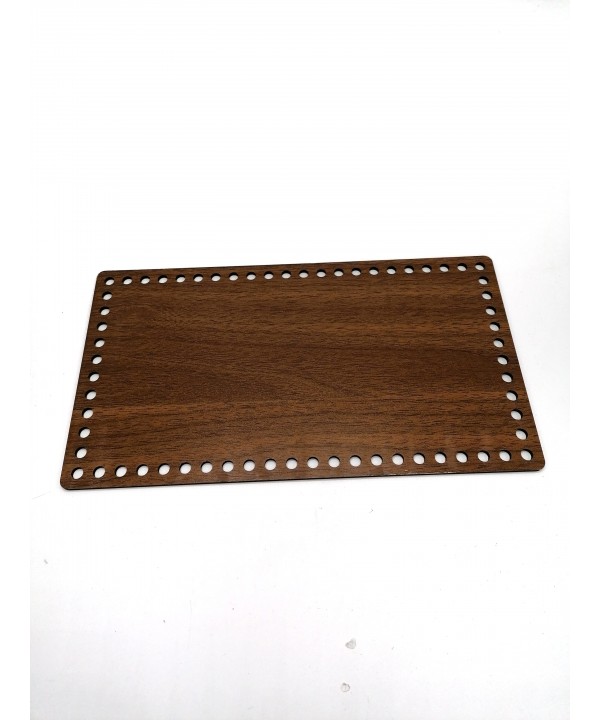 AHŞAP DİKDÖRTGEN TABAN M CEVİZ