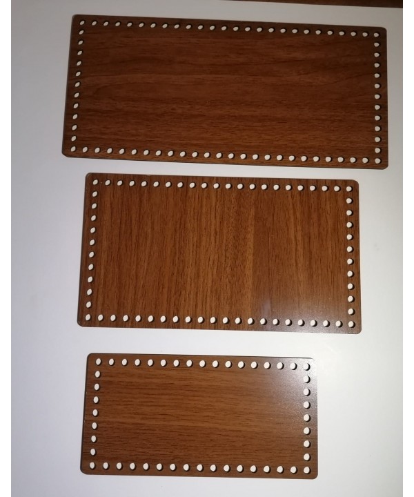AHŞAP DİKDÖRTGEN TABAN L CEVİZ