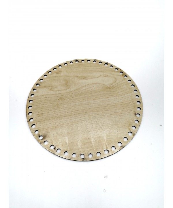 AHŞAP TABAN DAİRE  AKÇAAĞAÇ 20 CM