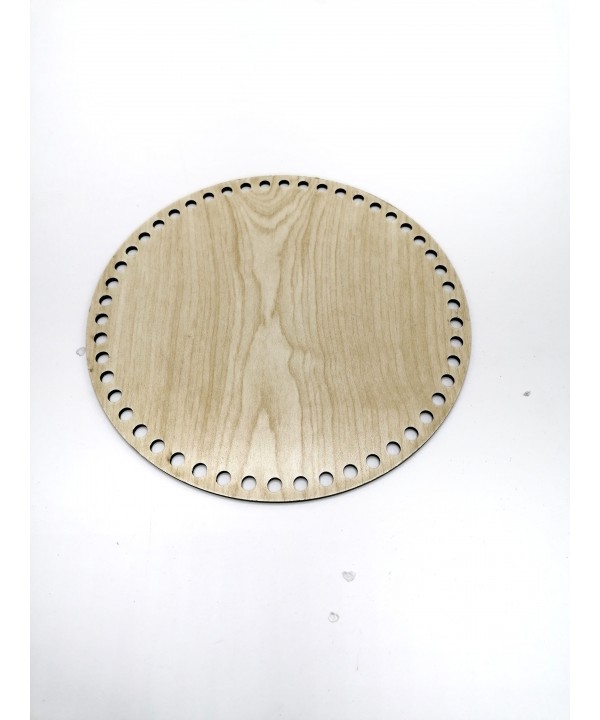 AHŞAP TABAN DAİRE  AKÇAAĞAÇ 18 CM