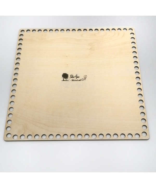 AHŞAP KARE TABAN 25 CM