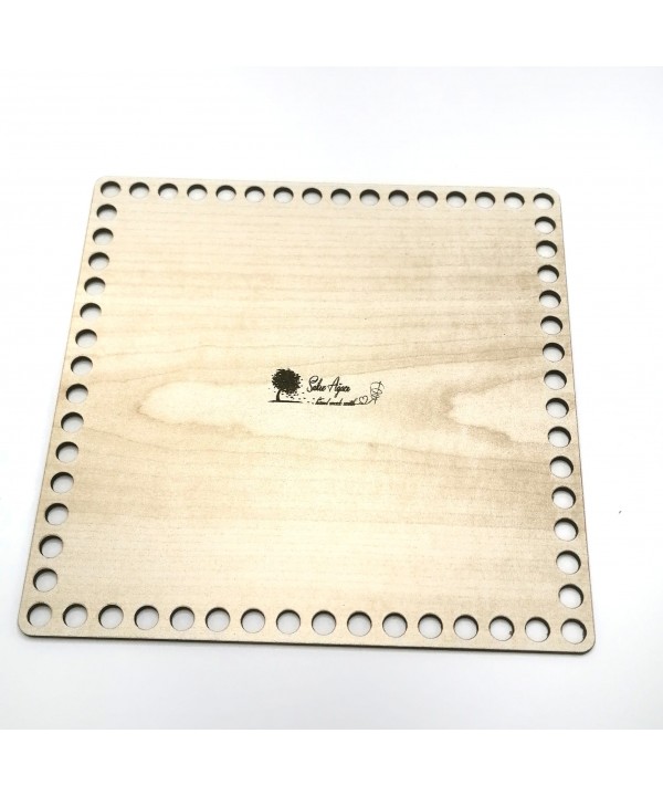 AHŞAP KARE TABAN 20 CM