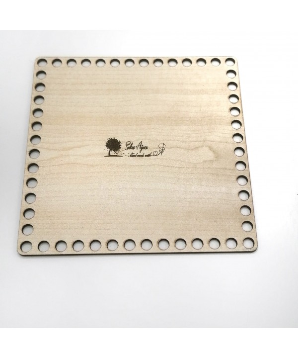 AHŞAP KARE TABAN 16 CM