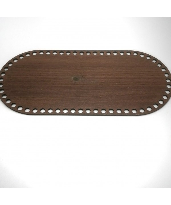 AHŞAP OVAL TABAN 30X14 CM
