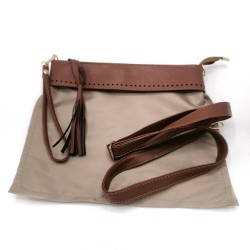 ASTARLI CLUTCH ÇANTA TABA ORTA BOY