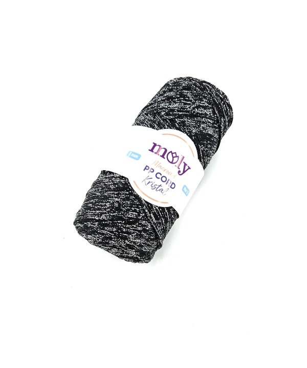 PP CORD KRİSTAL MOLY 1270 SİYAH GÜMÜŞ SİMLİ