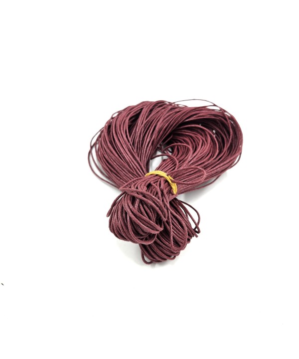 MUMLU KOTON İP BORDO