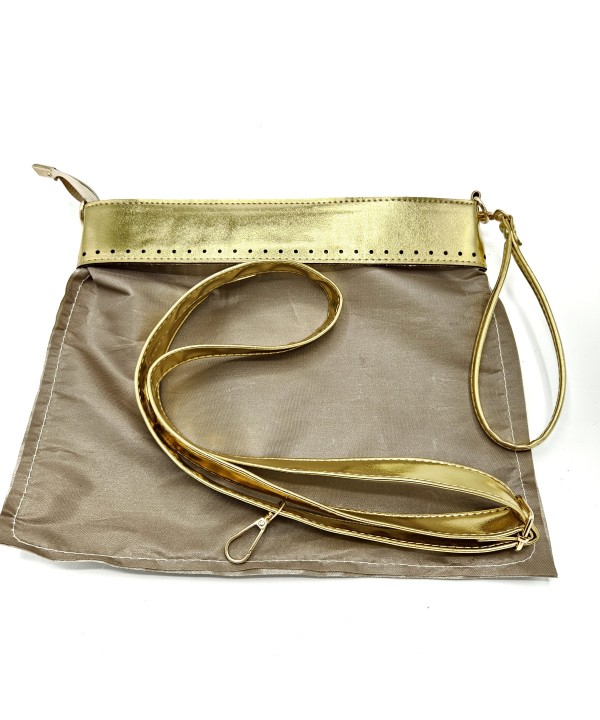 ASTARLI CLUTCH ÇANTA DORE ORTA BOY