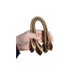 FİTİLLİ METALİK ÇANTA SAPI (33 CM ) BRONZ