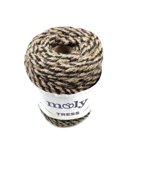TRESS İP  EBRULİ JUT (MOR-YEŞİL)  407