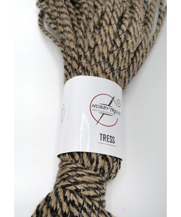 TRESS İP ÇİLE EBRULİ JUT (MOR-LACİVERT)  402